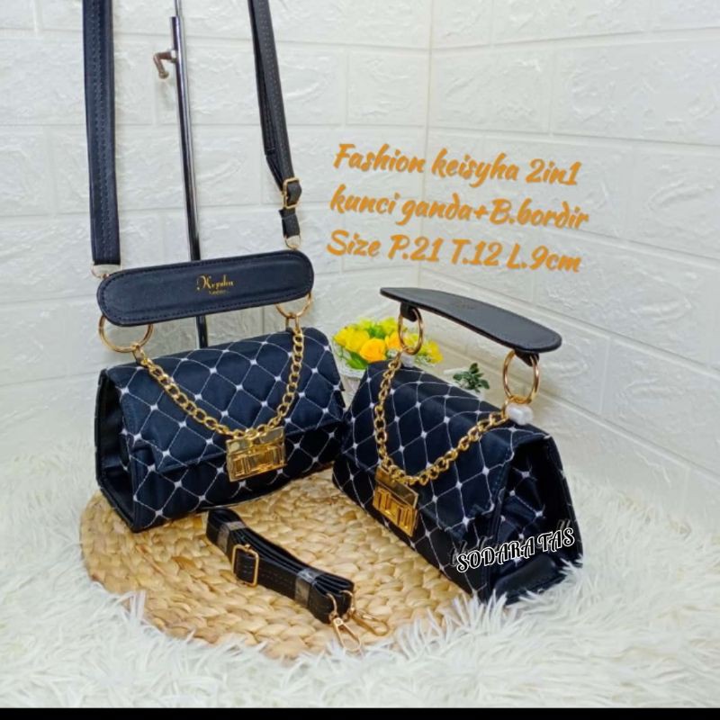 (BAYAR DI TEMPAT) TAS SLEMPANG KEISYHA UK 21x12x9