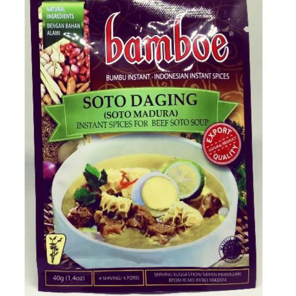 

⇱ BUMBU CAP BAMBOE BAMBU SOTO DAGING. exp juni 2023 な