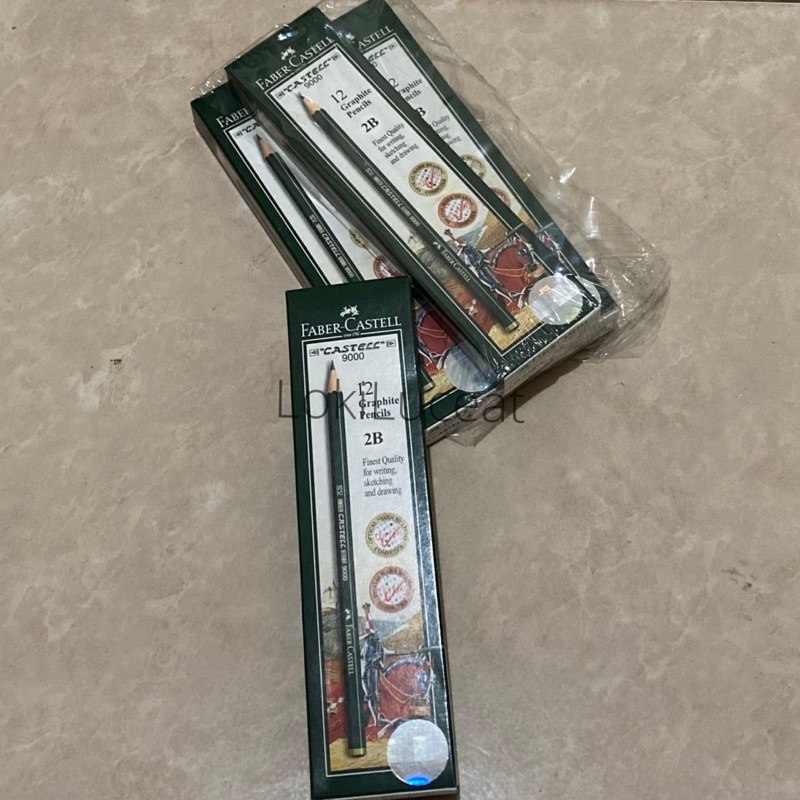 

Pensil Faber-Castell 2B isi 12 pensil