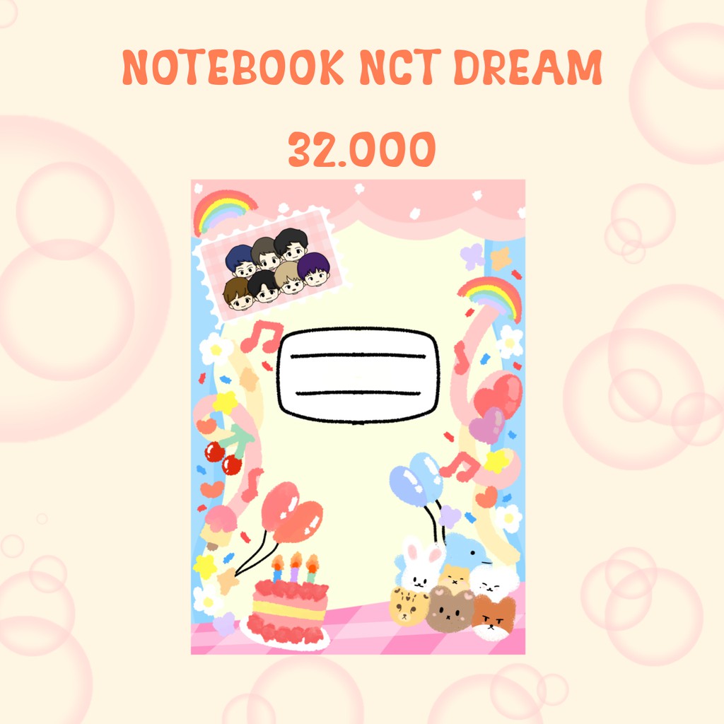 

NCT DREAM NOTEBOOK
