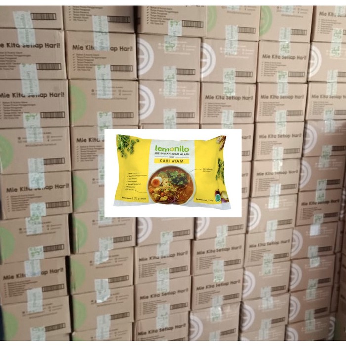 

Mie Kari Ayam Lemonilo dus @20 pcs ⠀⠀