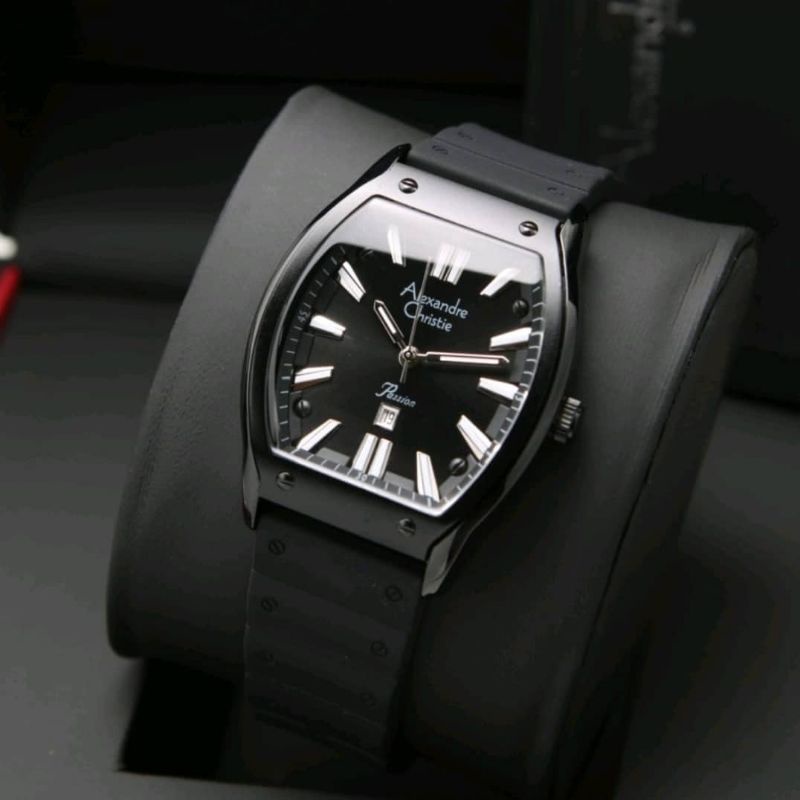 Jam Tangan Alexandre Christie AC 2941 Wanita / AC2941 LD Full Black Original