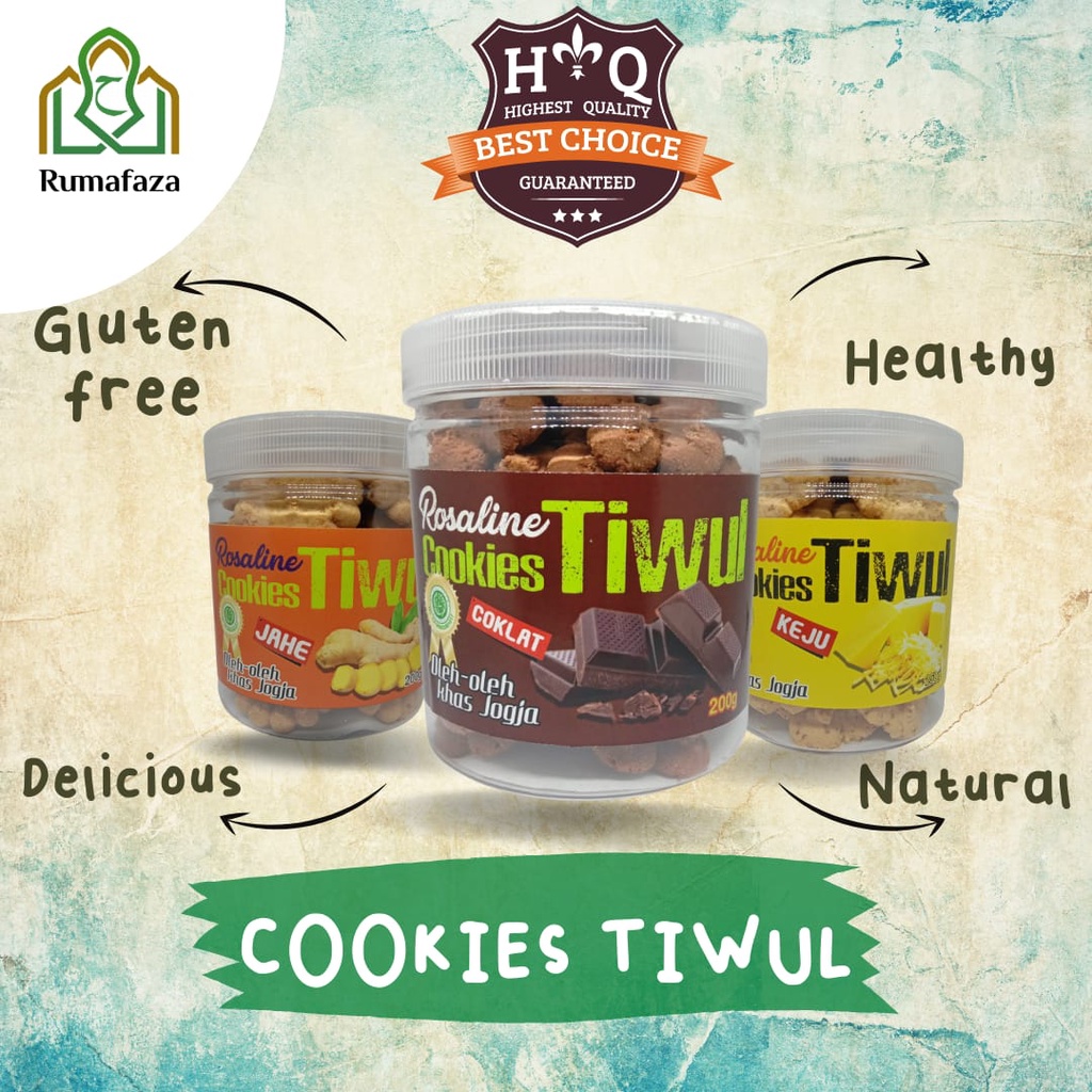 Jual Cookies Gluten Free Tiwul Kue Sehat Gluten Free Cemilan Sehat