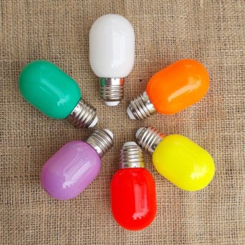 Bohlam LED warna warni 1.5 watt