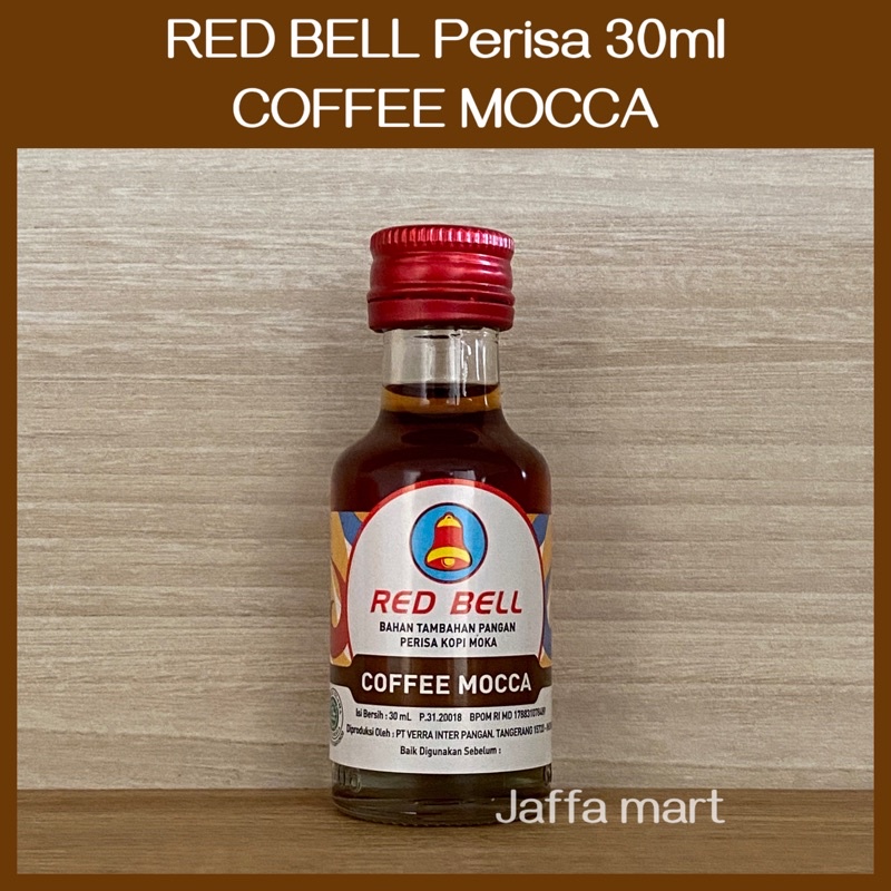 RED BELL Essence / Pencita Rasa 30ml botol kaca - COFFEE MOCCA