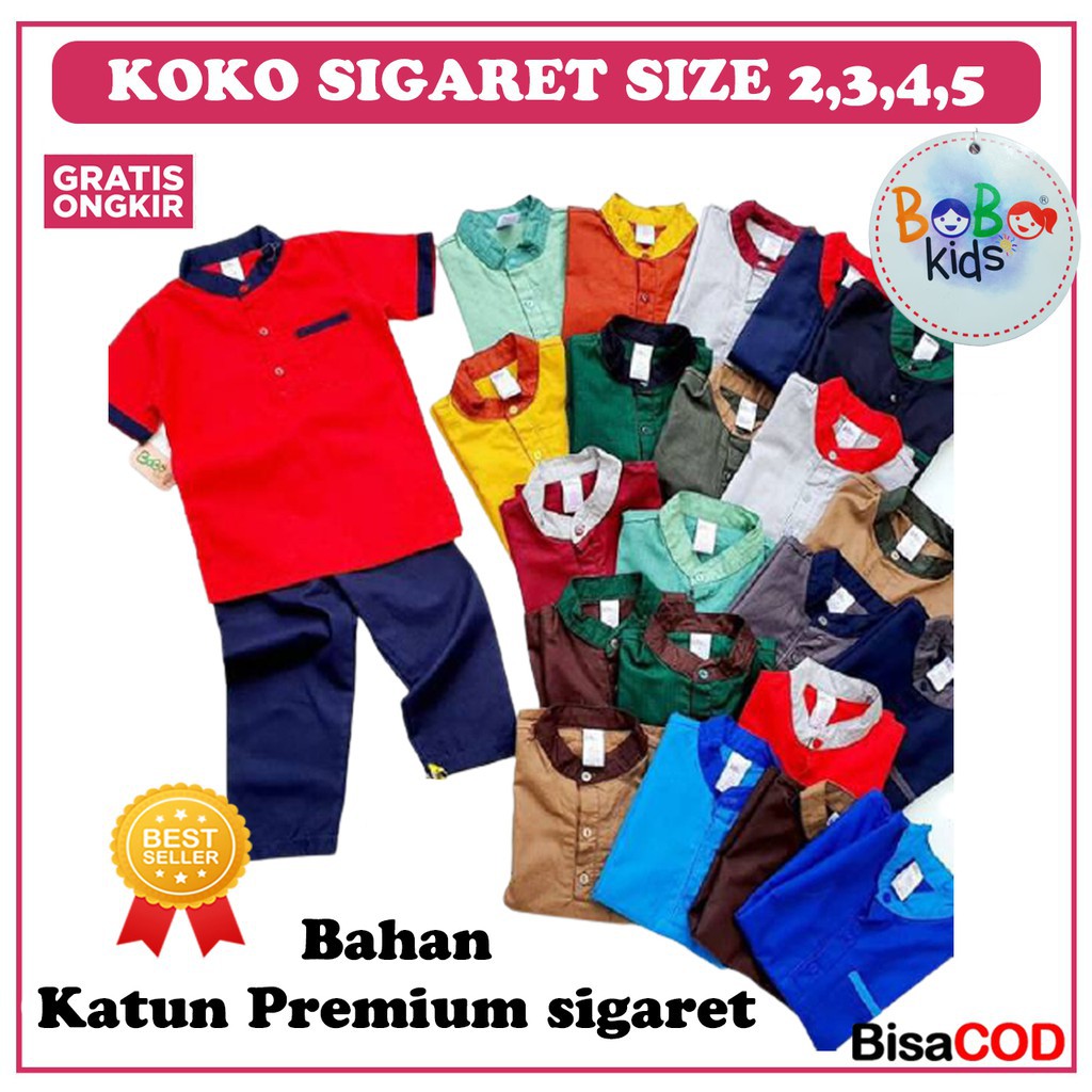 SET KOKO SIGARET JUNIOR BOBO KIDS / KOKO ANAK KOKO JUNIOR BAHAN SIGARET / KOKO SIGARET ANAK COWO