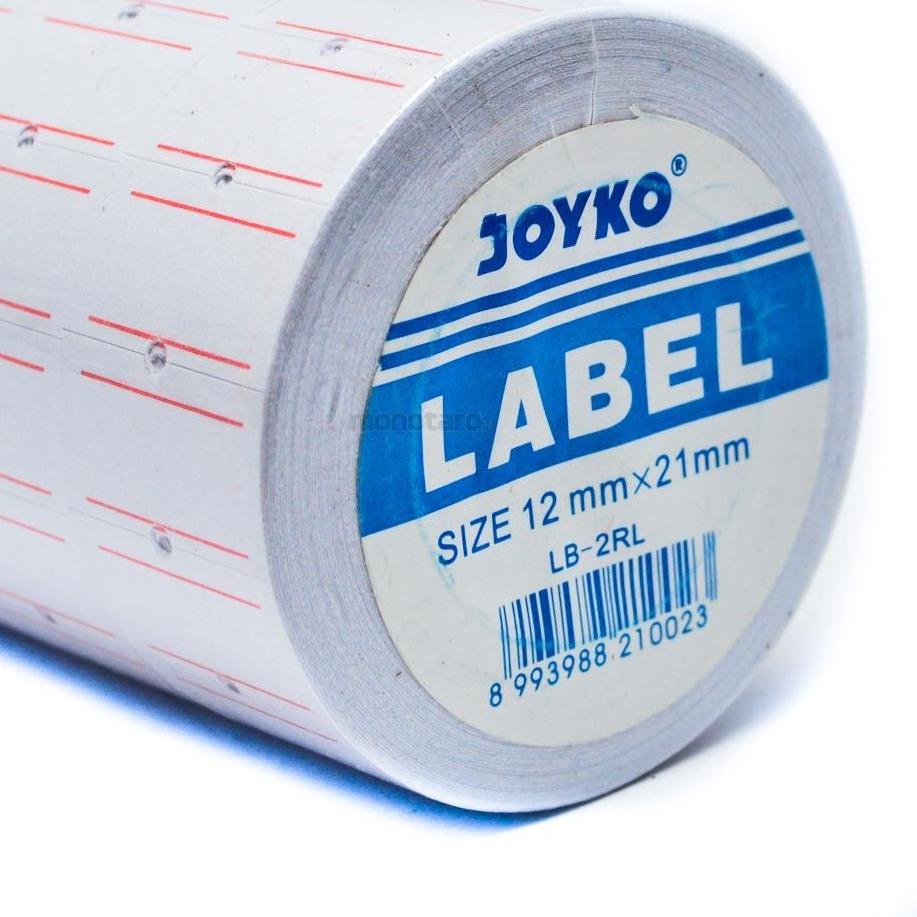 

(buuy -48) COD JOYKO Lebel gun/tembak Kertas stiker Isi ulang/refil Label Harga 8 Digits 1 Baris Promo Today