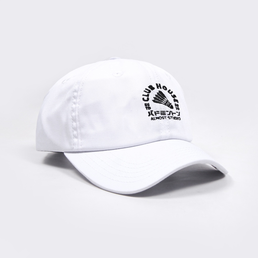 Almost Studio - Topi Polo - Clubhouse - White