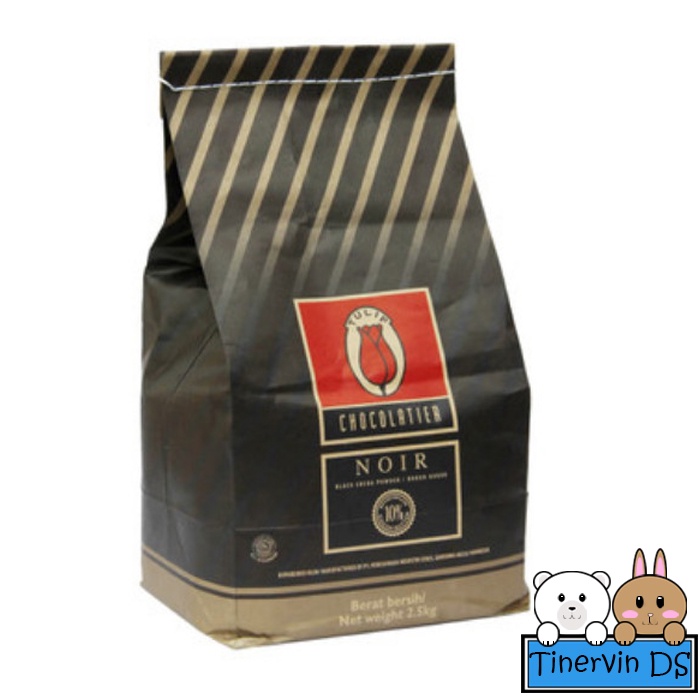 Coklat Bubuk Hitam - Tulip Noir - Kemasan 1kg