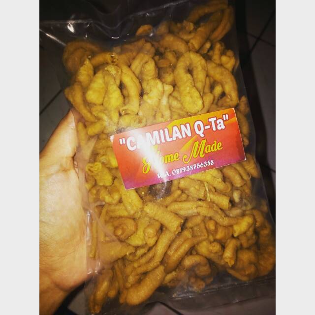 

Keripik Usus Gurih Kriuk || Berat 250gr dan 500gr
