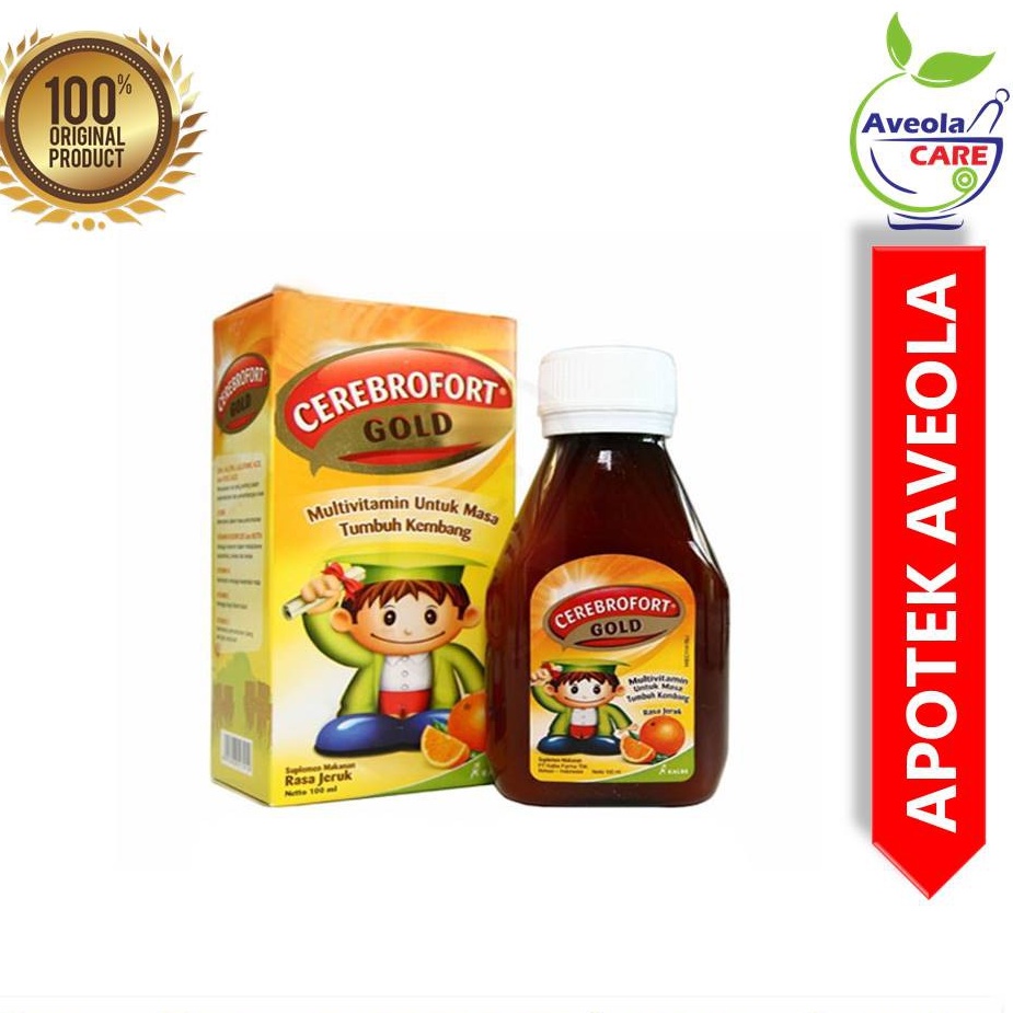 

Cerebrofort Gold Orange Syrup 100 ml