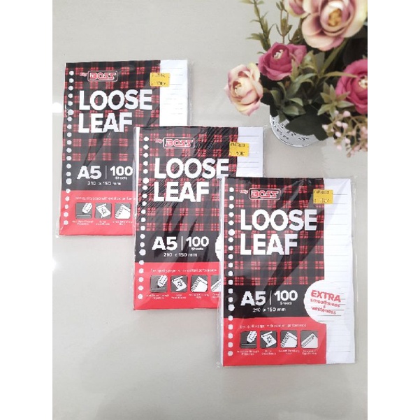 

LOOSE LEAF A5-100 BIGBOSS