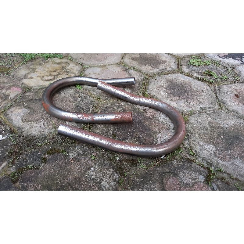 Besi Roll sasis begel rangka sambung u pendek Teluk Behel rangka belakang motor honda custom cb CG g