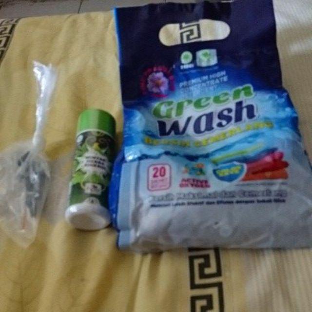 (bayar Di Tempat) Green Wash Hpai Hni
