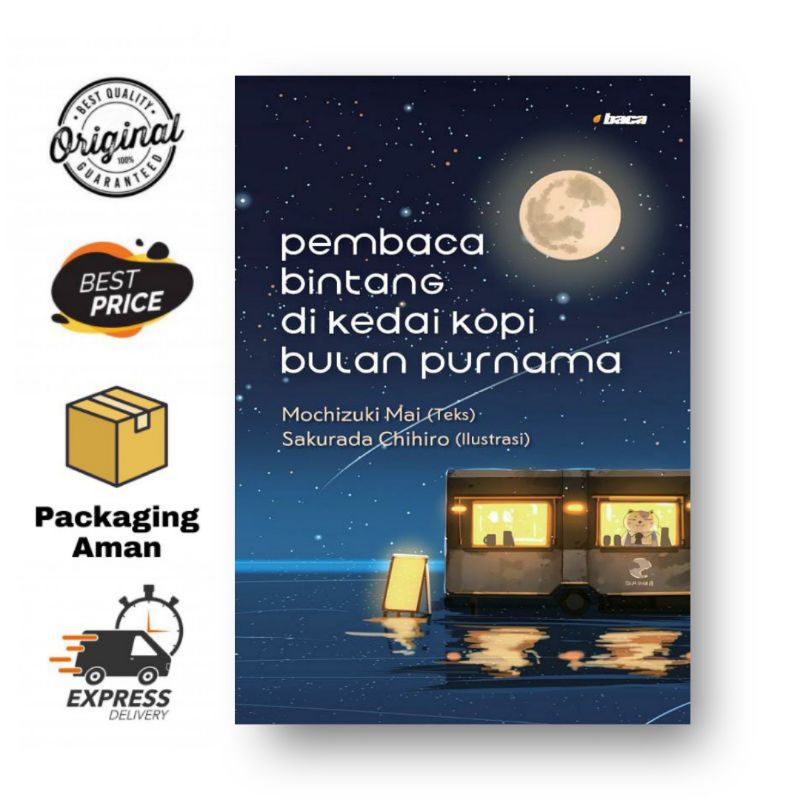 Pembaca Bintang di Kedai Kopi Bulan Purnama - Mochizuki Mai - Baca