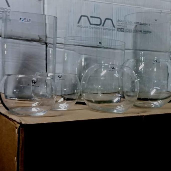 DLX BIG BAMBOO 200 TOPLES AQUARIUM BULAT AQUASCAPE PALUDARIUM GRATIS ONGKIR Kode 308
