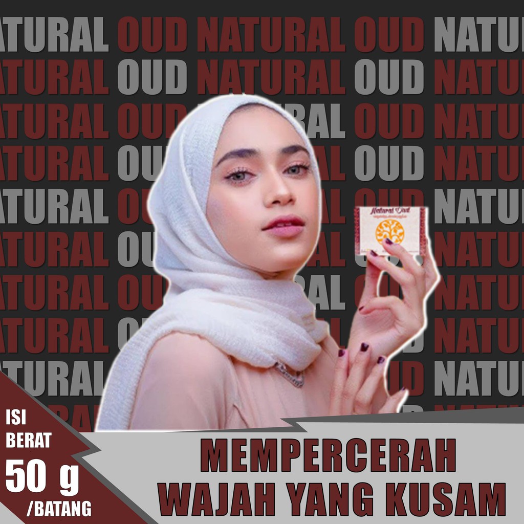 Sabun Muka Glowing, Sabun Pembersih Muka, Sabun Pencerah Muka, Sabun Perawatan Wajah -  Natural Oud