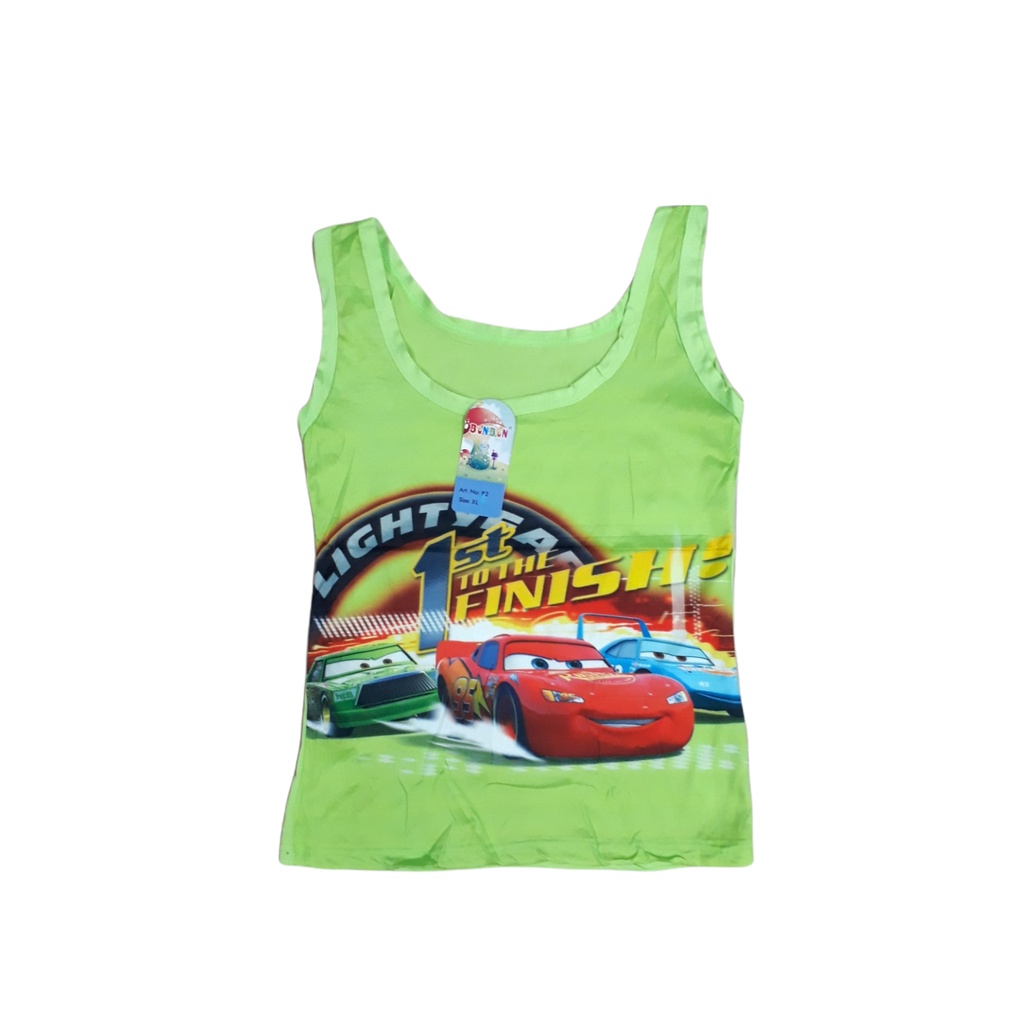 SINGLET ANAK LAKI-LAKI MURAH SIZE M,L,XL.