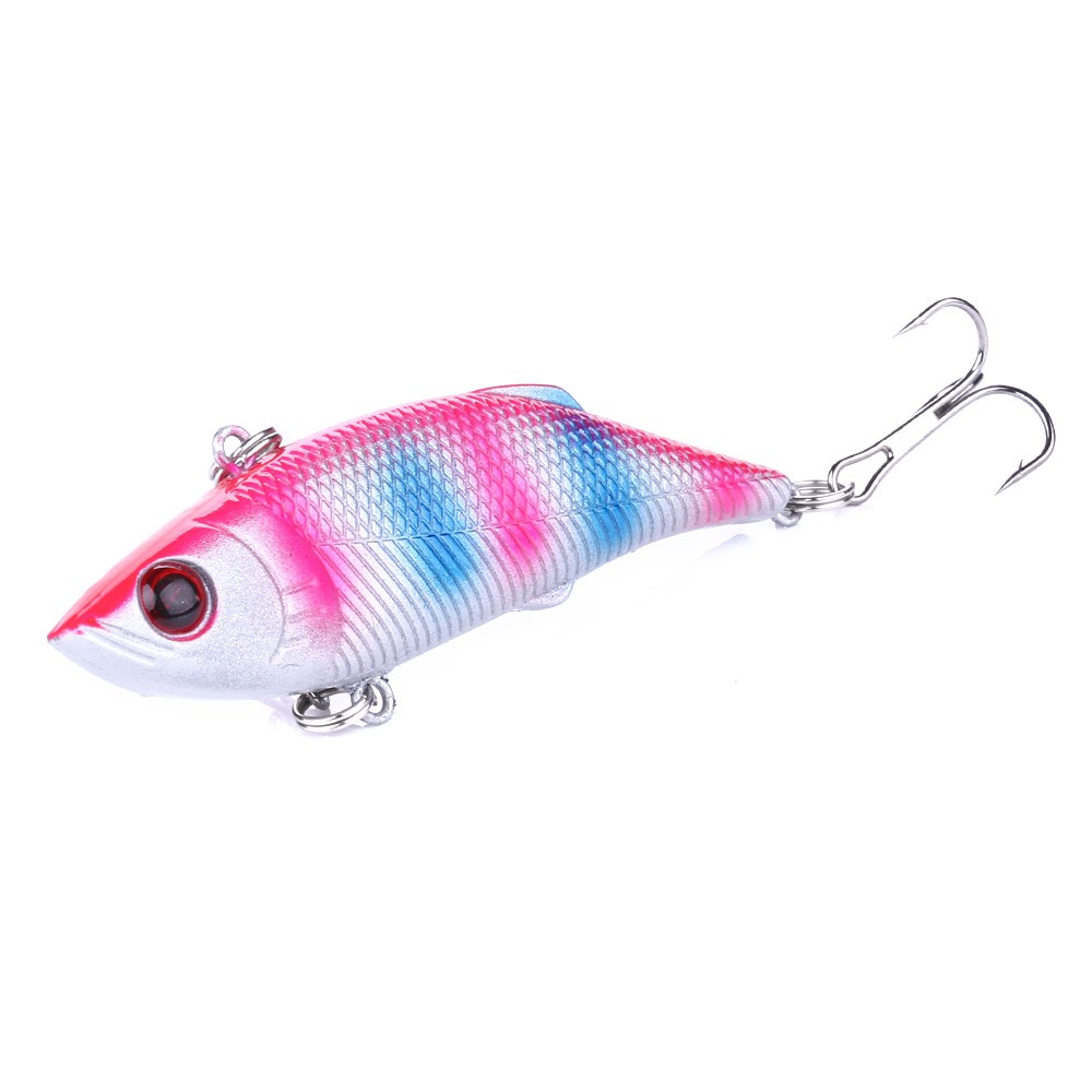 HENGJIA 1pcs 8cm/11.8g VIB Umpan Pancing Swimbait Ikan Fishing Lure Bait Bass Crankbait Kail Tackle