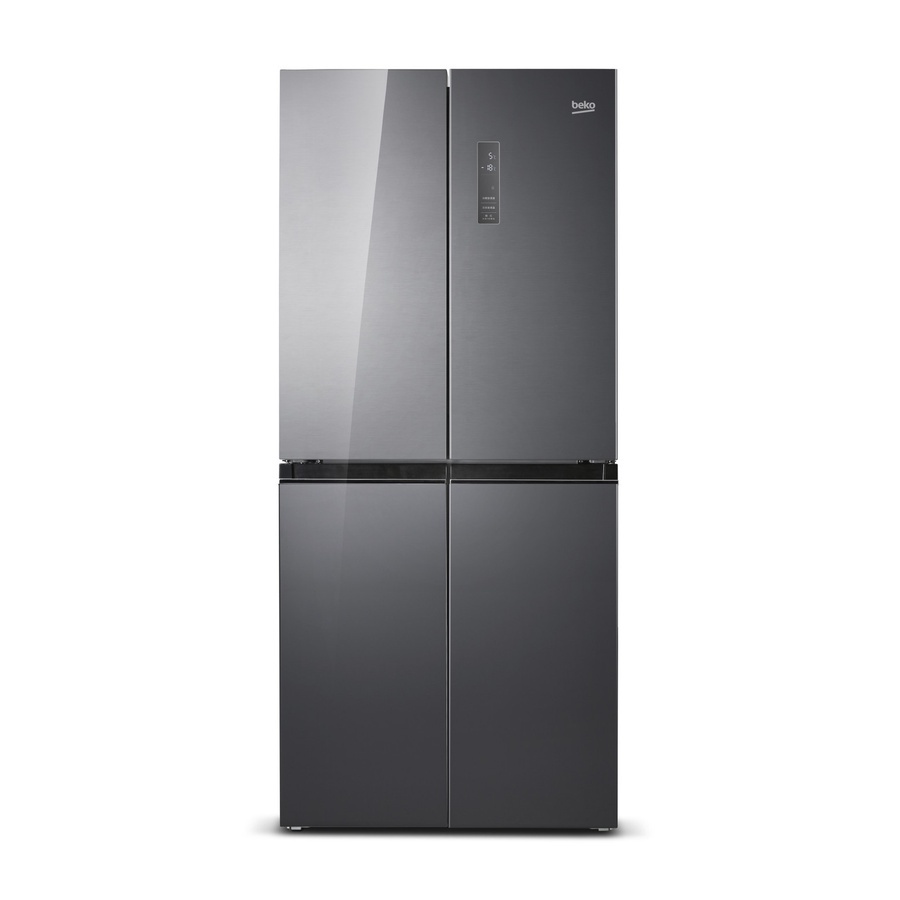 BEKO Refrigerator Inverter 4 Pintu 500 Liter - GNO5001GS