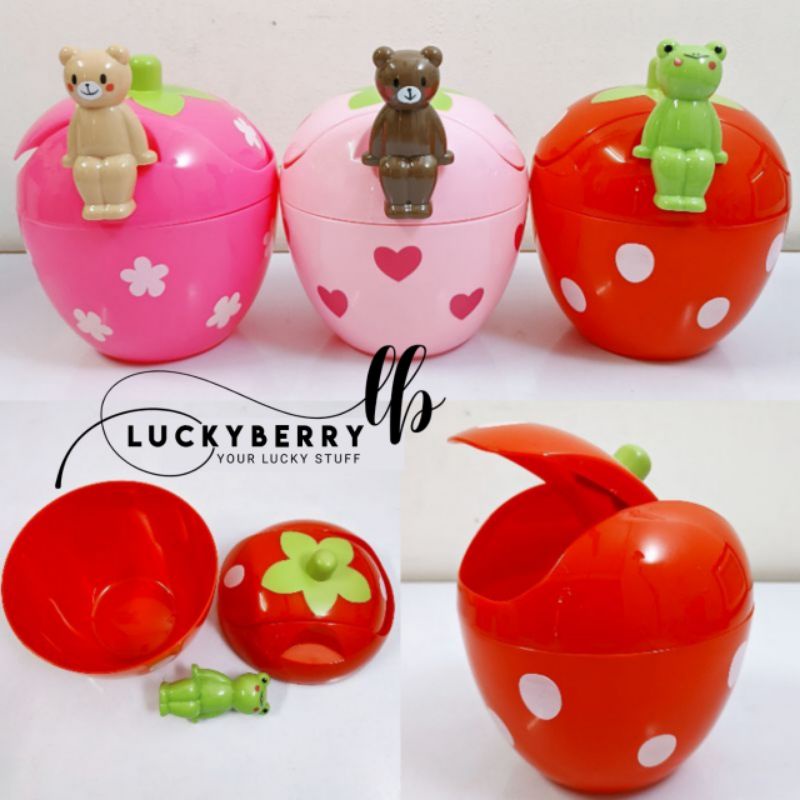 Tempat Sampah Meja Strawberry AP0939