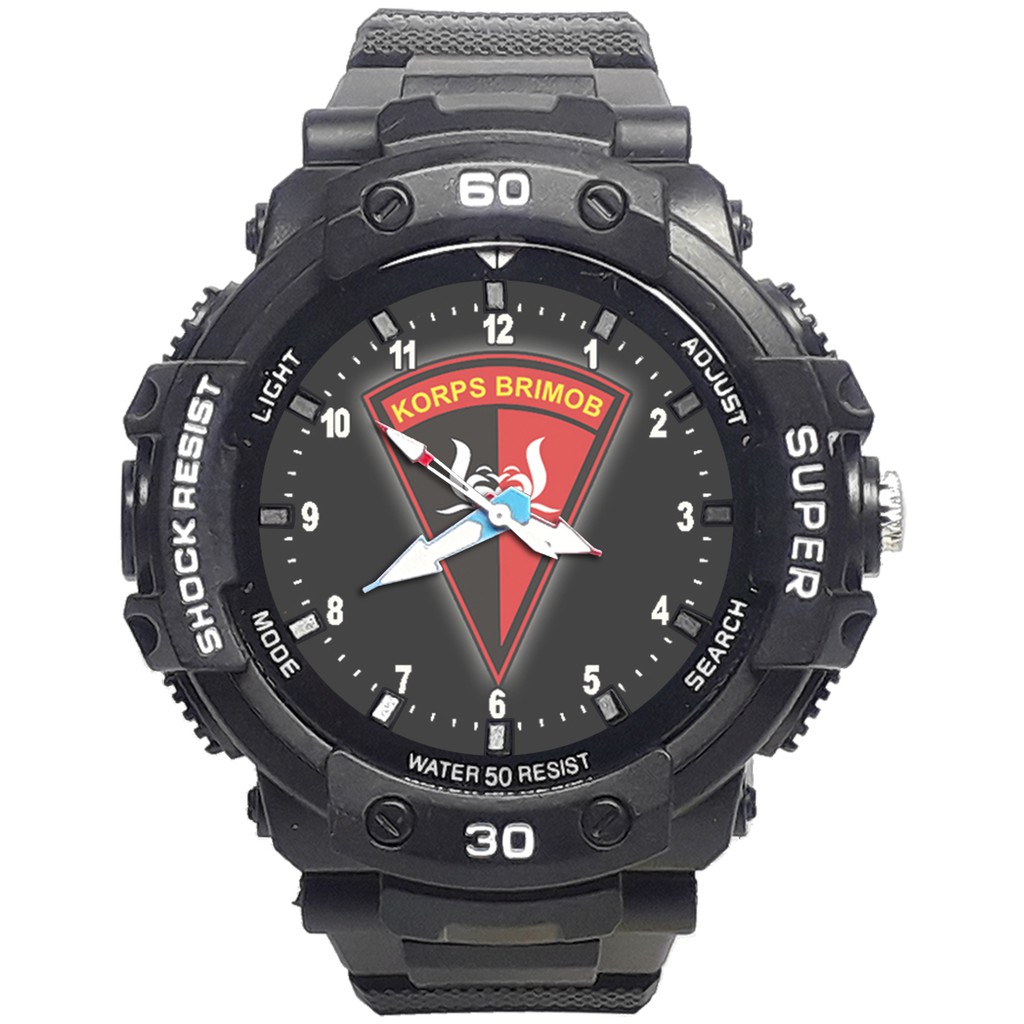 Jam Tangan  KORPS BRIMOB-SPORT Bagus