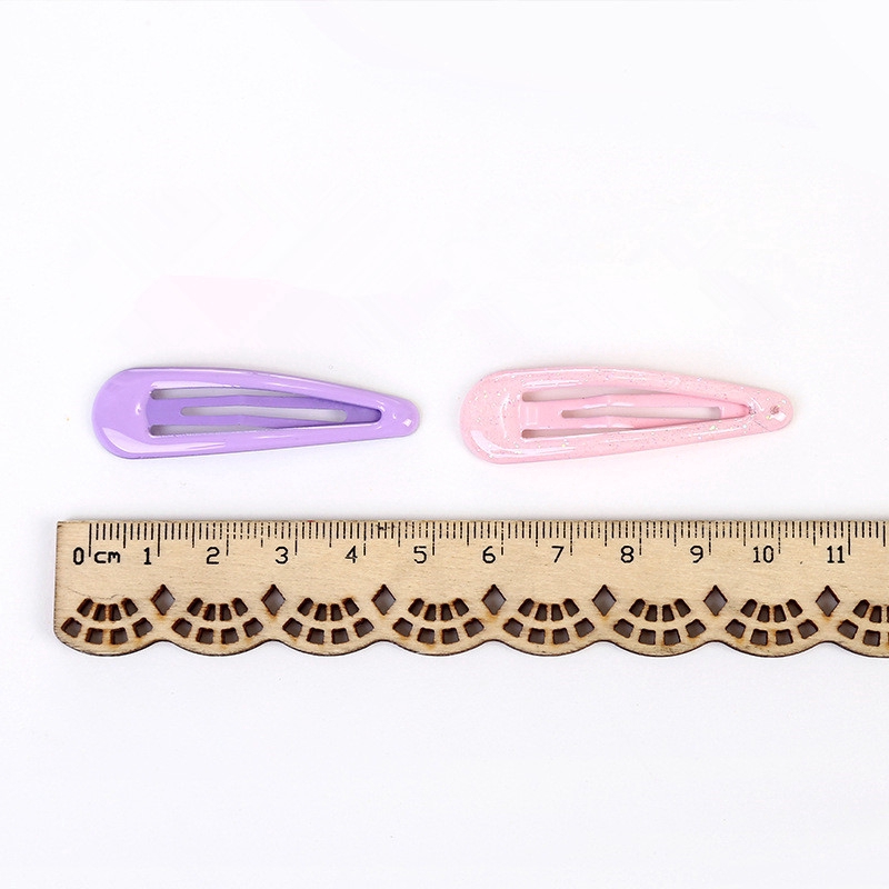 20Pcs Klip Penjepit Rambut dengan Bahan Logam dan Warna Warni Ukuran 5cm