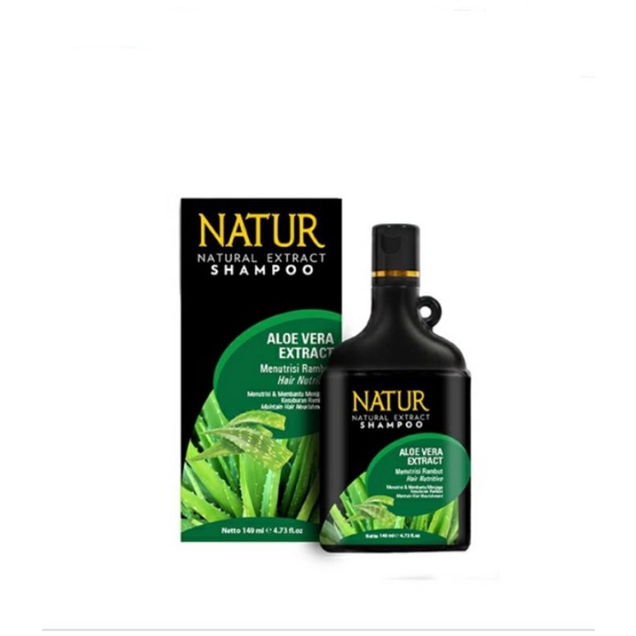 Natur Shampo Ginseng Extract anti rontok  140ml