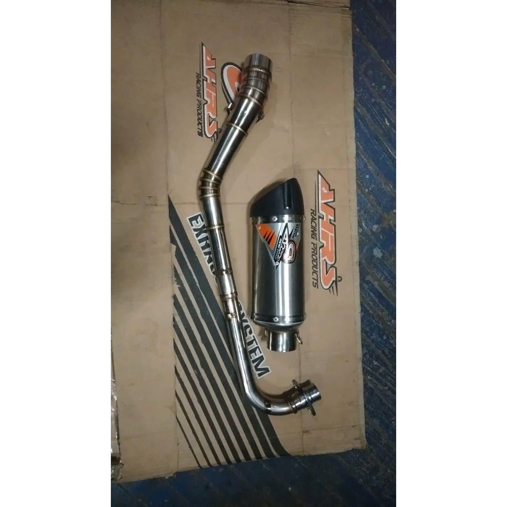 KNALPOT TZR BALAP HONDA BLADE 125CC AHRS last stok