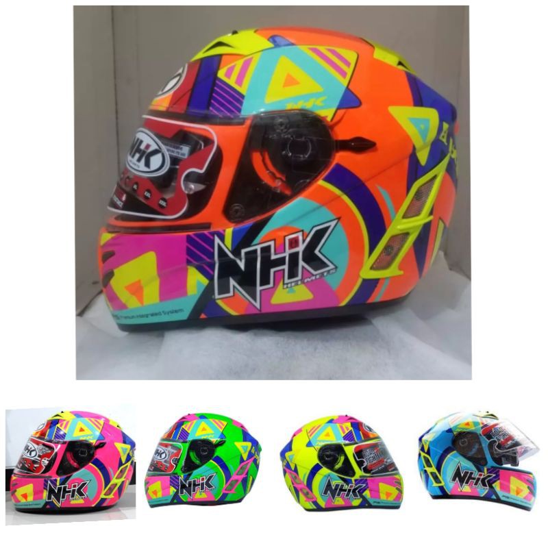 Helm full best sale face shopee