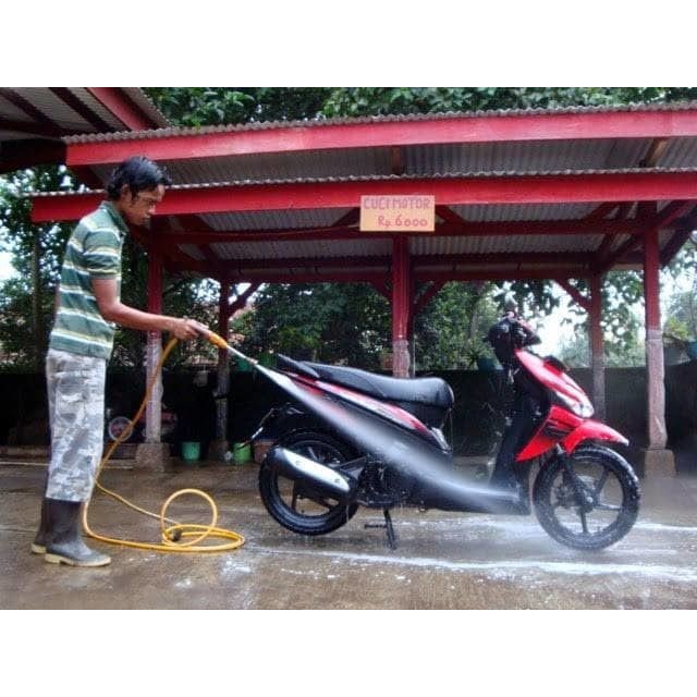 FREE ADAPTOR POMPA CUCIAN MOTOR MOBIL - ALAT MESIN CUCI STEAM MOTOR