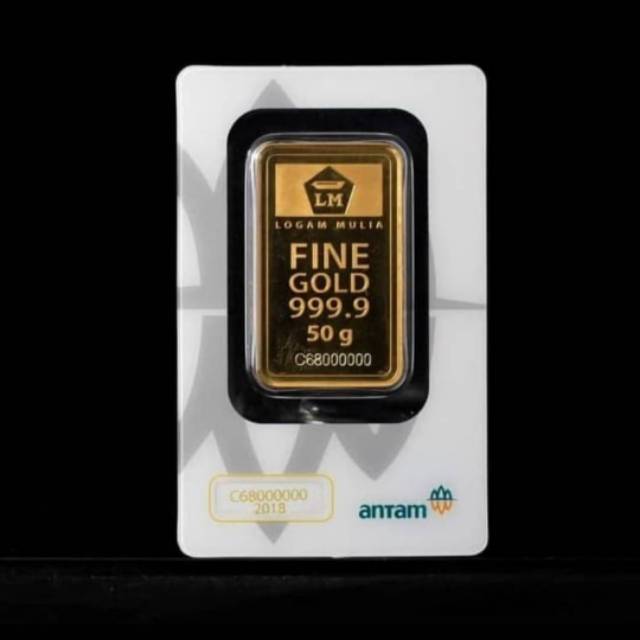 Emas 50 gram antam