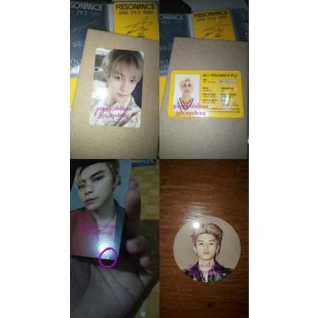 CC TAEYONG N VER, ID DEPART HENDERY, PC YANGYANG DEPARTURE, PC JOHNNY ARRIVAL RESONANCE PT.2