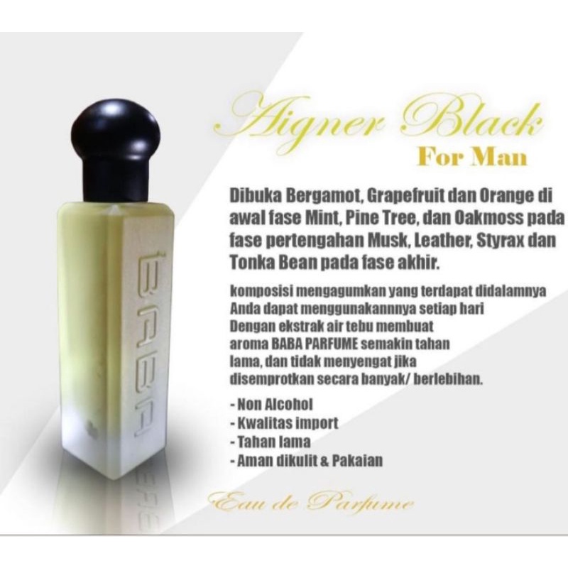 R2-BABA PARFUME AIGNER BLACK