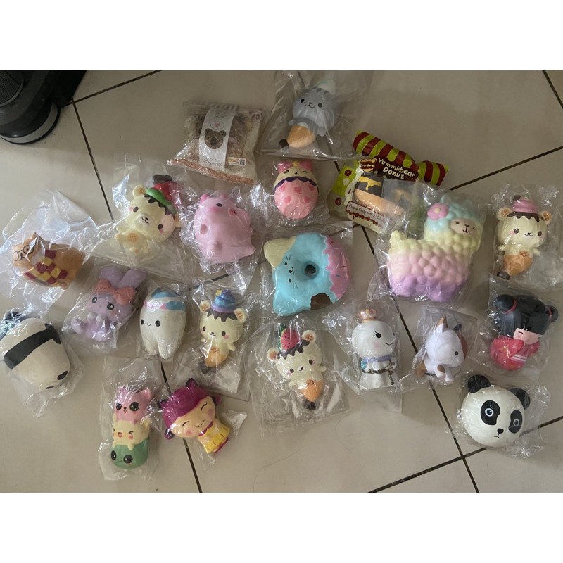 SQUISHY SALE ALL LICENSED RARE MEDIUM SIZED