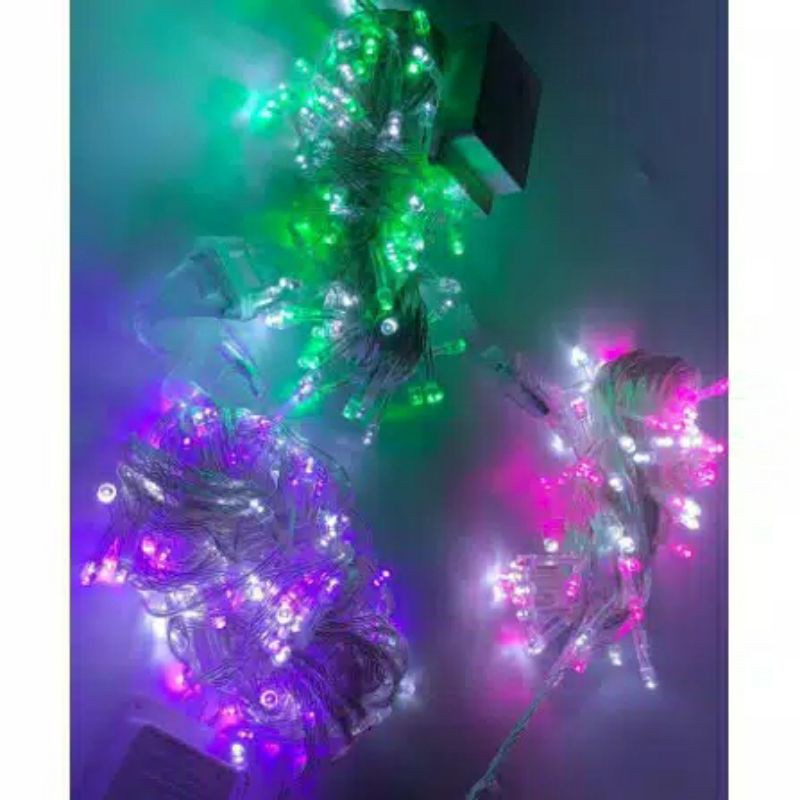 Lampu Hias Natal 10 Meter 50 LED Tumblr Light LED Dekorasi Ada Sambungan Female