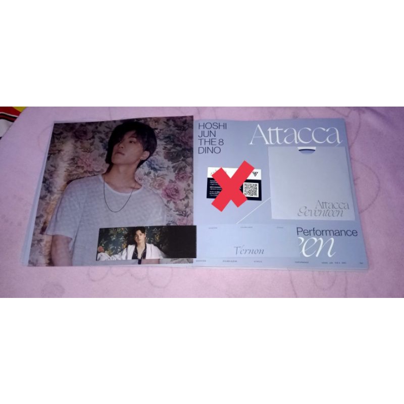 Album only Attacca op 1 seventeen [ bisa tukar layer mingyu ]