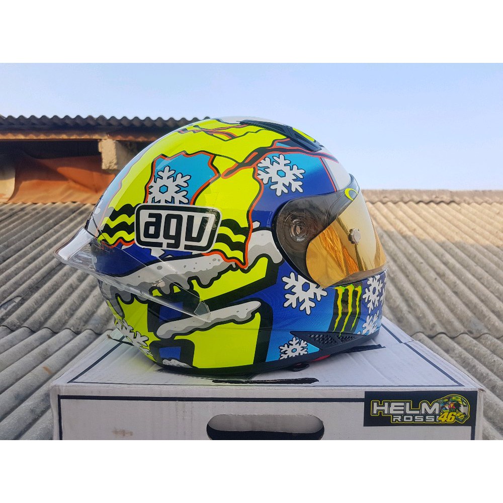 PAKET GANTENG KBC VK REPAINT SNOWMAN AGV Bagus