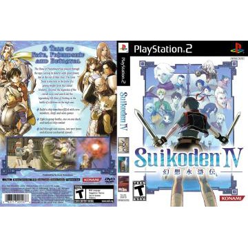 Kaset PS2 Suikoden IV