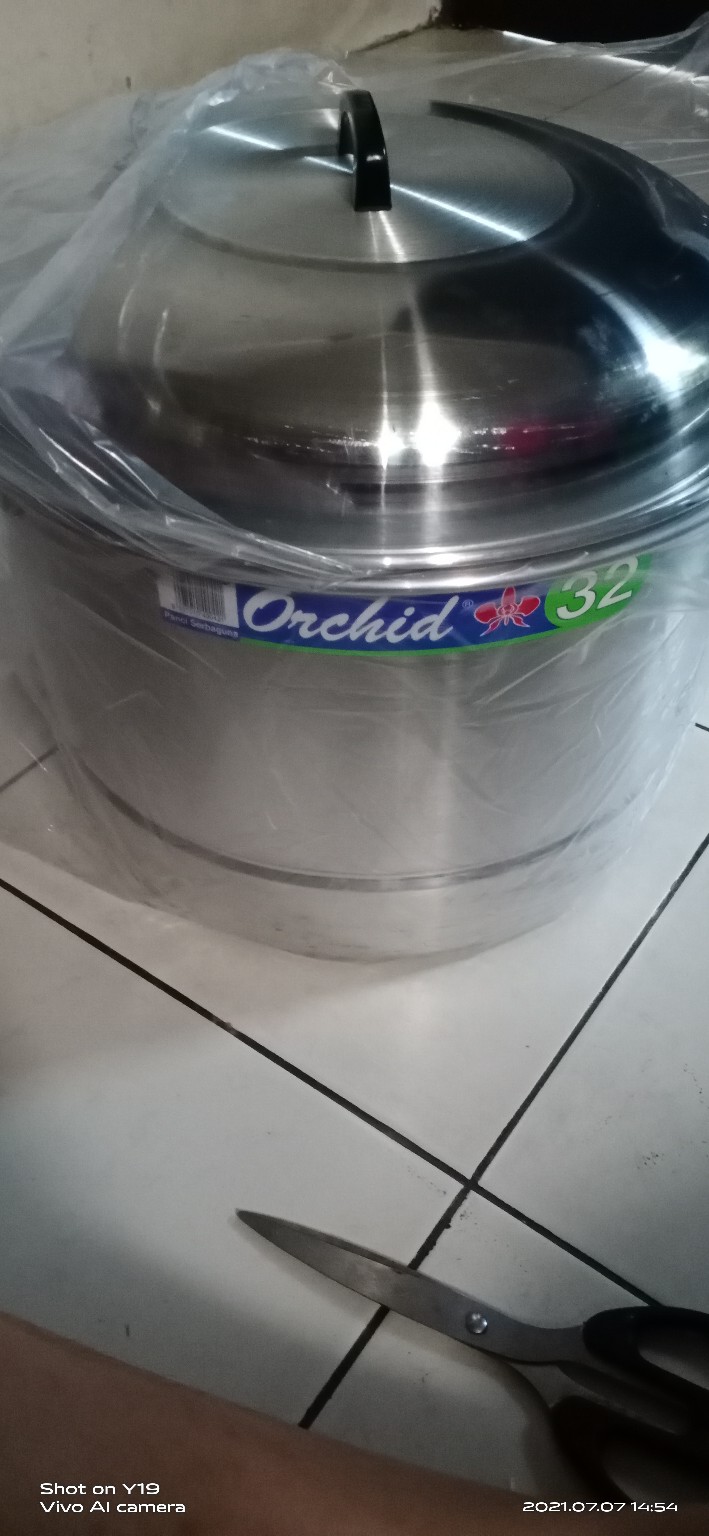 Panci Serbaguna Orchid Langseng Nasi No 30-32-34-36cm (4-8liter Nasi)