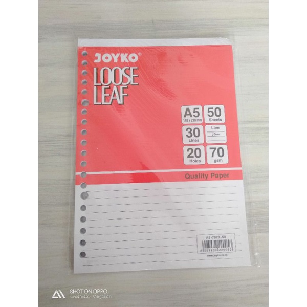 

'ARMA' lose leaf, refil binder A5