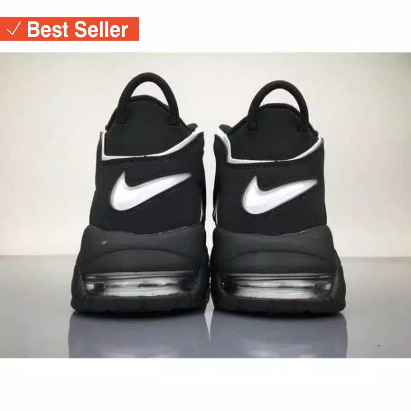 FASHION REMAJA MURAH TERLARIS MODERN UNIK / Nike Air More Uptempo X Supreme In Black White PK Real
