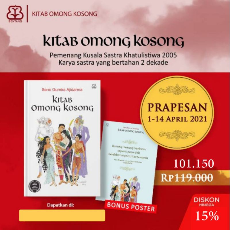 Kitab Omong Kosong - Seno Gumira Ajidarma