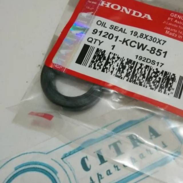 seal sil kruk as kanan kecil magnet vario 110 old tekno