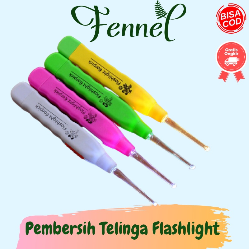 Pembersih Telinga LED Flashlight