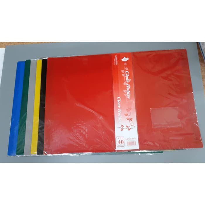

CLEAR HOLDER FELIX FOLIO 40 LEMBAR | DOCUMENT KEEPER | STATIONERY - Hitam