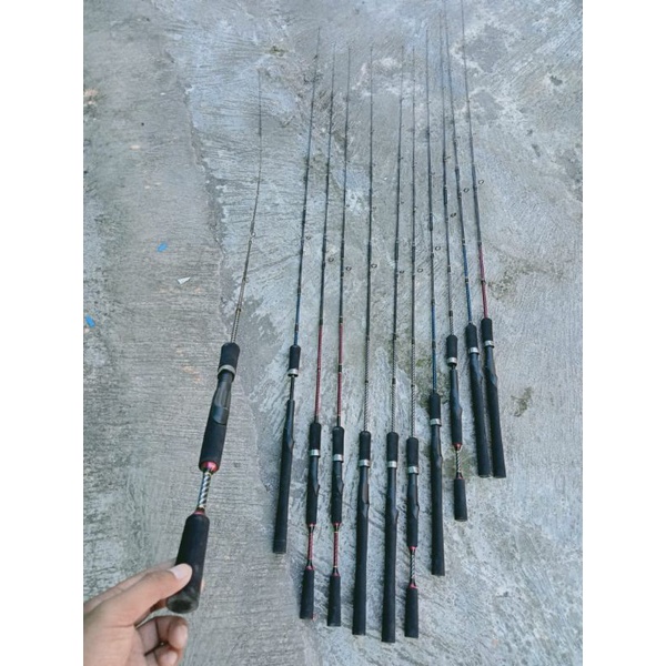 Joran UL Ajiro Otori Fiber solid 2-6l dan 180cm