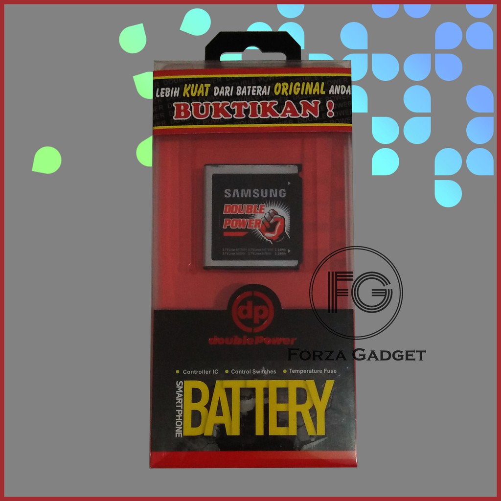 BATTERY DOUBLE POWER SAMSUNG S3600 / SAMSUNG C3110 / SAMSUNG F330 / G600 / G608 / F260 880MAH