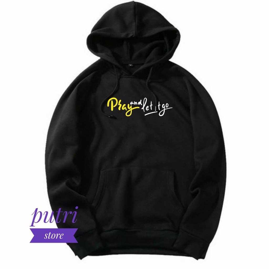 sweater hoodie pria distro original putri store warna hitam Sweater hodie polos cowok Hoodie pria ae