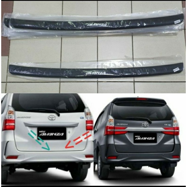 sill plat bumper belakang all new avanza 2012-2020